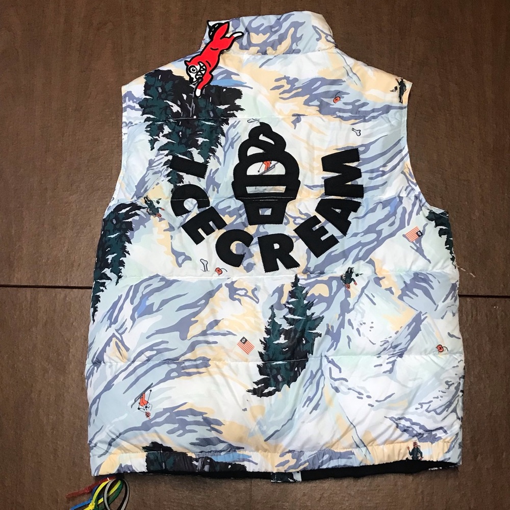 Brand new ice cream vest with tags size large